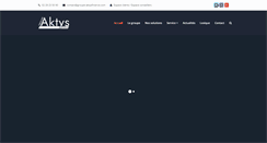 Desktop Screenshot of groupe-aktysfinance.com